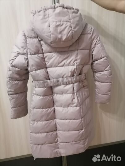 Зимний пуховик 148 на девочку