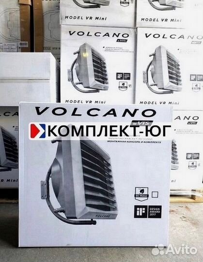 Тепловентилятор Volcano mini, VR1, VR2, VR3