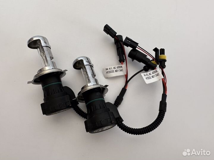 Комплект Биксеноновых ламп h4 6000k