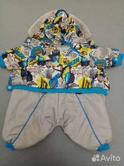 Зимний комбинезон для щенков и маленьких собачек