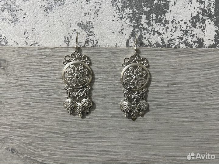 Браслеты и серьги якутские