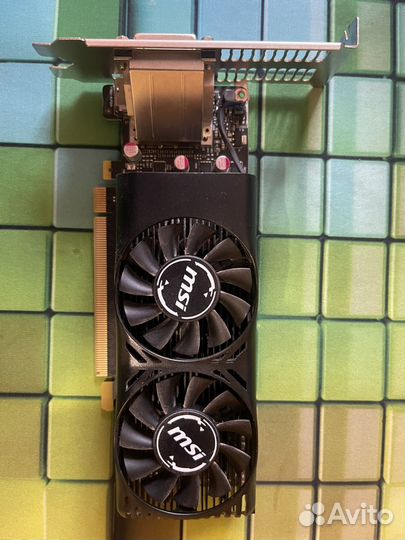 Видеокарта MSI GTX 1050TI 4Gb LP