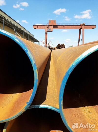 Прямошовная стальная труба 630х9 по ГОСТ 10706-76 из стали 17Г1с-у со склада Санкт- Петербург с дост