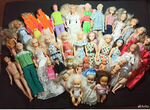 Разные Барбиобразные куклы из 90-х