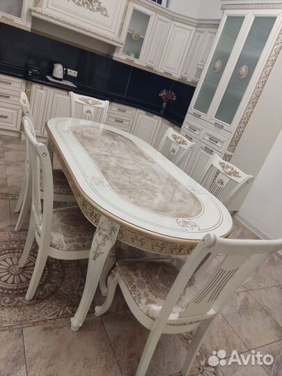 Столы Лапка Мрамор Роза
