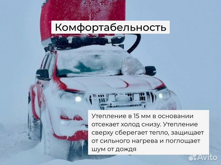 Палатка на крышу автомобиля