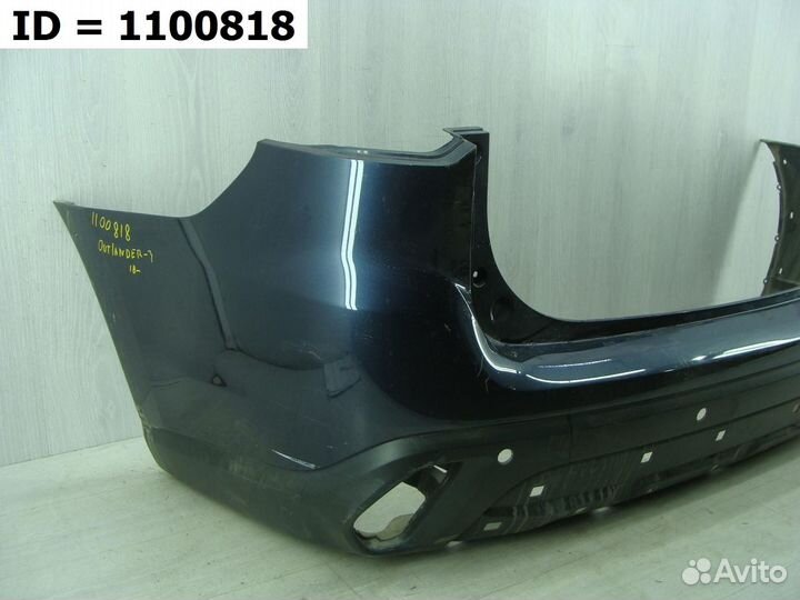 Бампер задний Mitsubishi Outlander