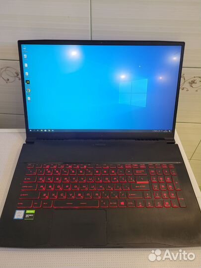 Ноутбук msi gf75 thin 9scsr (i7 16 gb, gtx 1650ti)