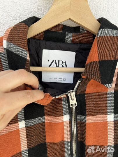 Куртка- рубашка Zara мужская (L)