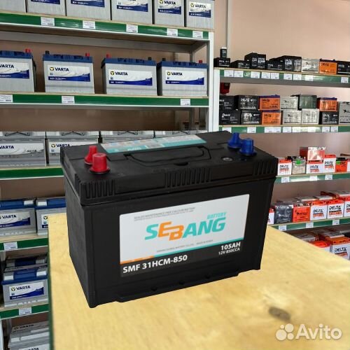 Аккумулятор sebang marine 31HCM-850 105Ah 850A Пп