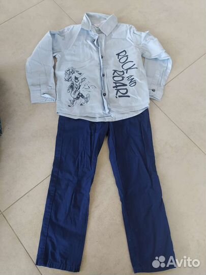 Костюм рубашка и брюки для мальчика