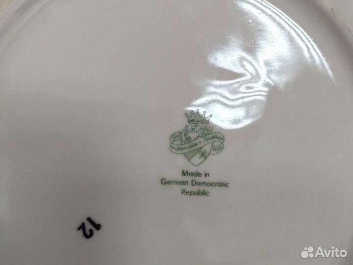 Сервиз,чайный набор, гдр, kahla,мадонна