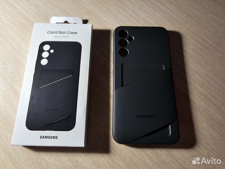 Оригинальный чехол Samsung Card slot case для A34