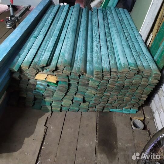 Штакетник деревянный для забора, забор