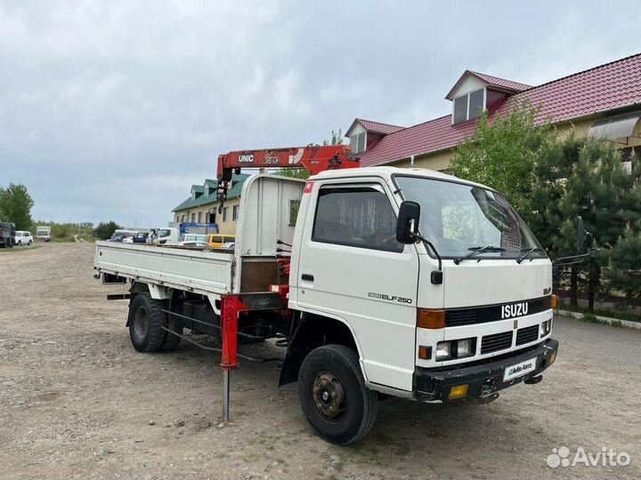 Isuzu Elf с КМУ, 1990