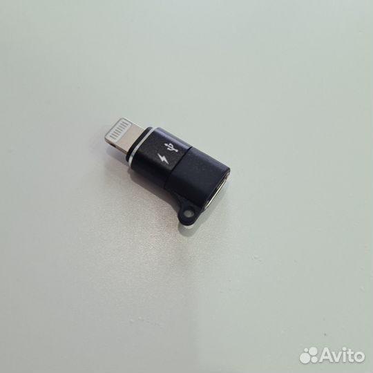 Переходник с lighting на Type C