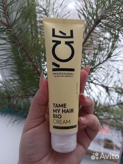 Новый Разглаживающий крем для волос