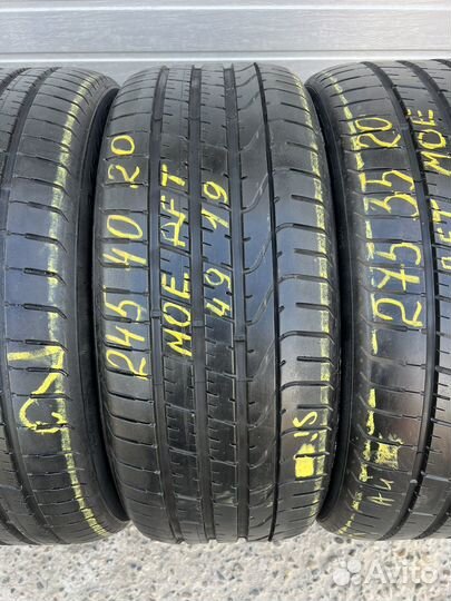 Pirelli P Zero 245/40 R20 и 275/35 R20