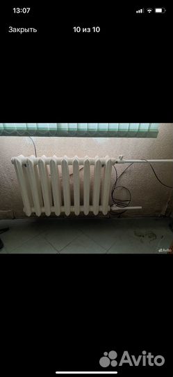 Батарея чугунная регистр