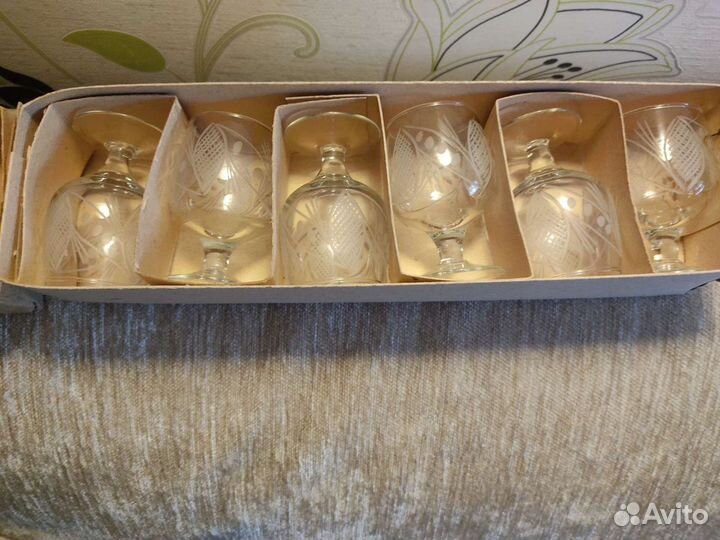 Рюмки, стопки и др