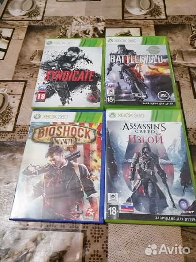 Диски на xbox 360