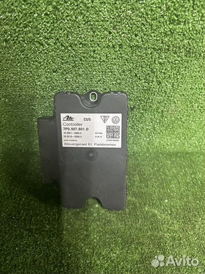 Блок стояночного тормоза volkswagen touareg nf 2