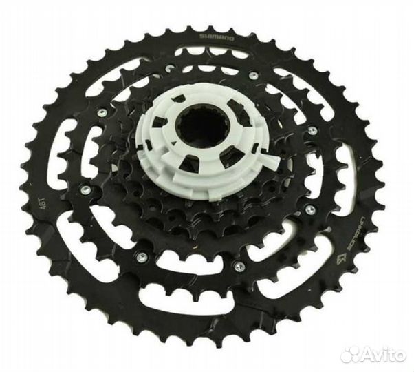 Кассета Shimano Cues LG300, 9 ск. 11-46, б/уп