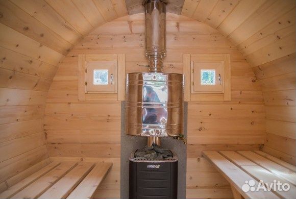 Круглая Баня бочка 