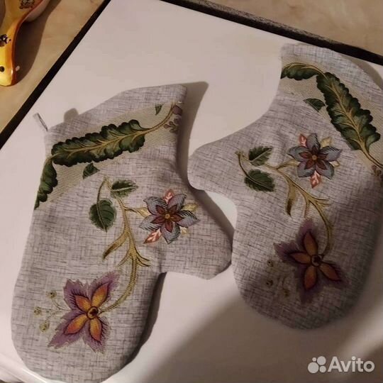 Грелка на чайник, прихватки