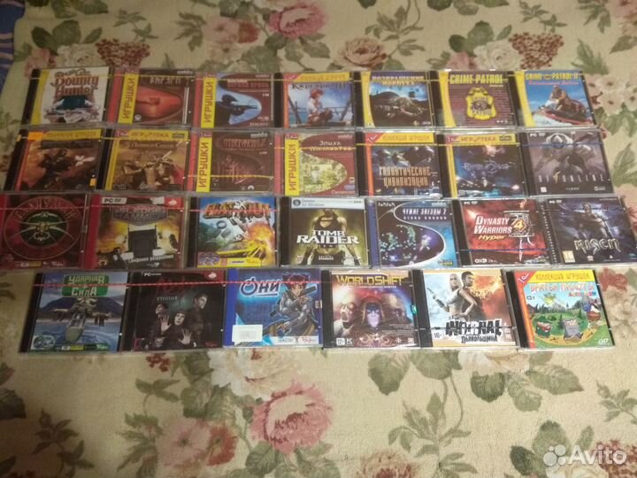 Компьютерные игры запечатанные