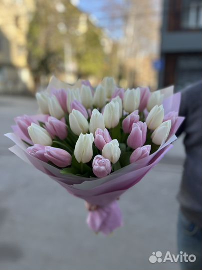 Тюльпаны.Букет тюльпанов.Доставка цветов