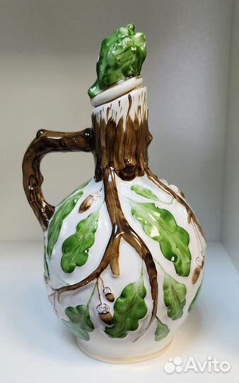 Графин - Штоф дубок - фарфор лфз СССР В/с