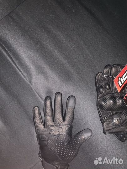 Мотоперчатки кожаные icon