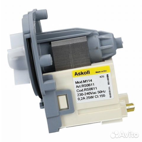 Насос Askoll 25w (без улит.на защелк3шт.клем.разд