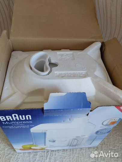 Соковыжималка braun multipress
