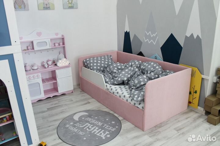 Детская Мягкая Кровать Лаки