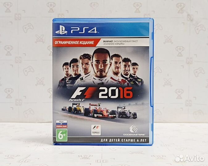F1 2016 (Formula 1) для PS4