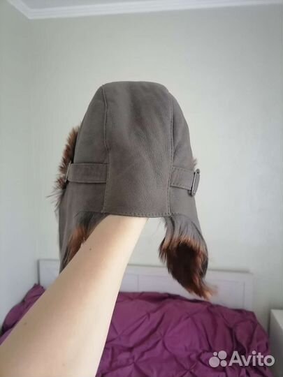 Шапка из тосканского ягнёнка р57