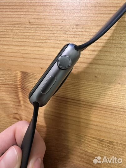 Часы Apple watch series 3, 42mm, браслет S/M, spac