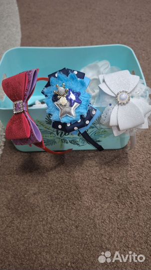 Ободки резиночки ручной работы