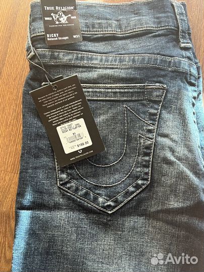 Джинсы true religion синие w31