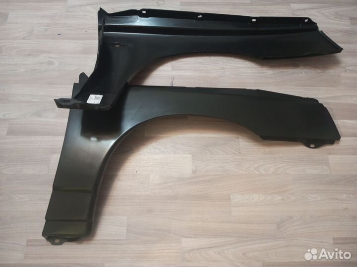 Пластиковые крылья на ваз 2112,10,11