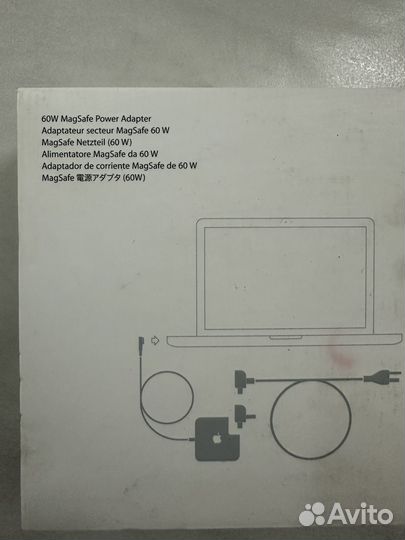 Зарядка для ноутбука apple macbook 60 W