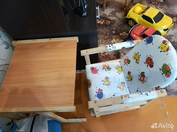 Мольберт детский, стол и стул