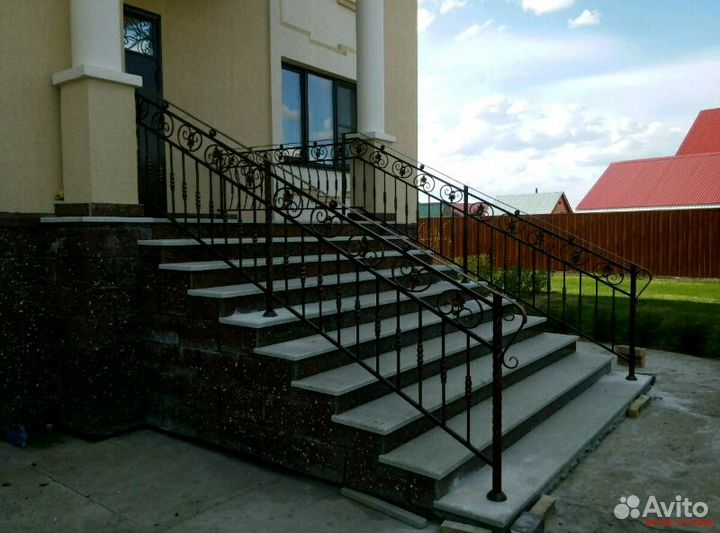 Перила, Ворота, навесы, лестницы