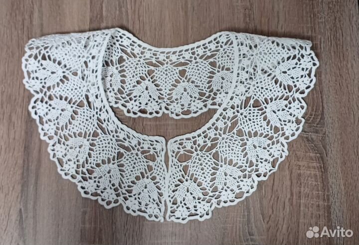 Вязанный воротник