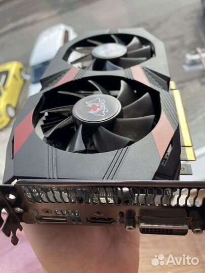 Видеокарта Asus GTX 1050 ti 4GB + копмлектующие