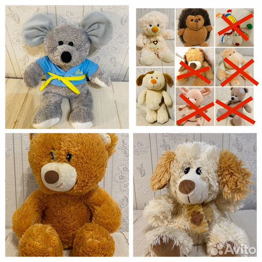 Брендовые мягкие игрушки