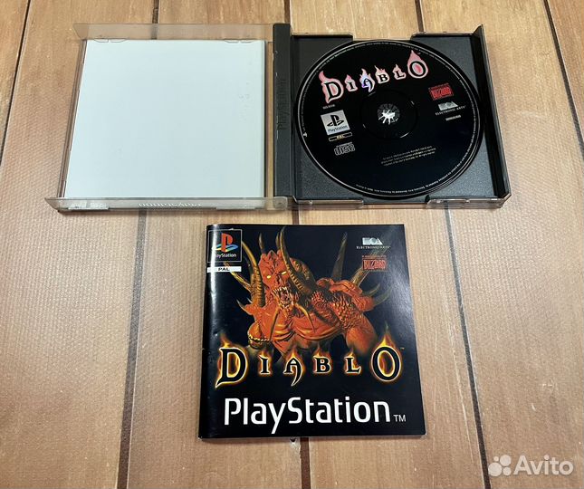 Оригинальные диски на Sony PS1