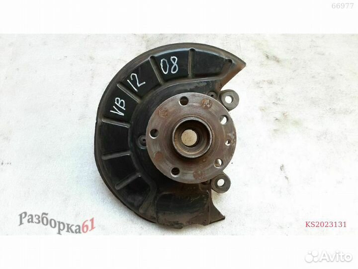 Кулак поворотный volkswagen touran. с подшипником